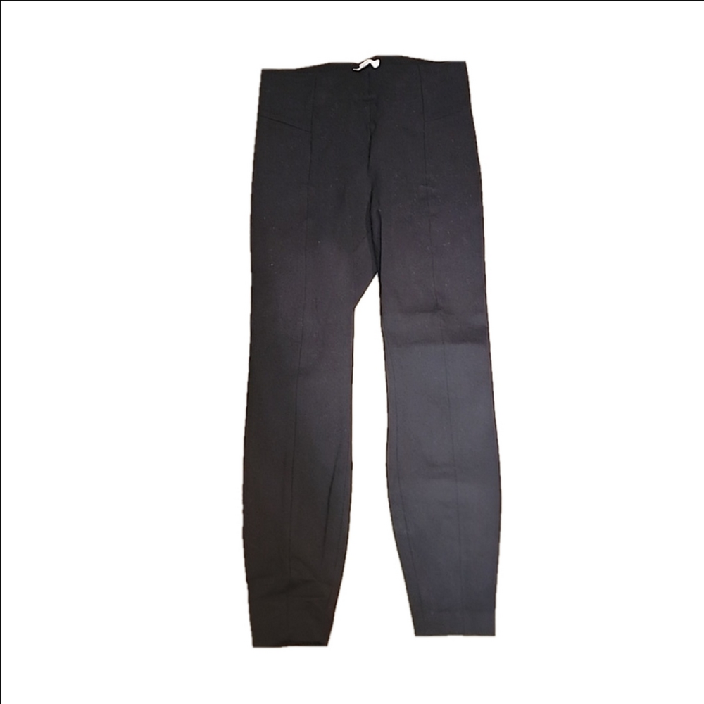 Good American black knit pants